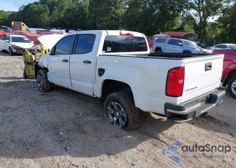 2021 Chevrolet Colorado 2Wd Short Box Wt z USA, uszkodzony, nr VIN 1GCGSBEN0M1195316